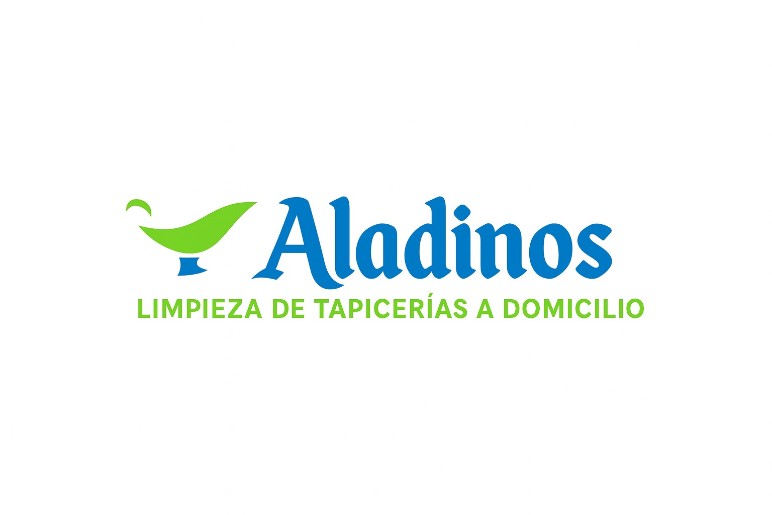 logo de aladinos empresa especializada en la limpieza de tapicerias a domicilio