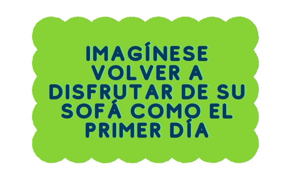 Promoción de Aladinos: Imagínese volver a disfrutar de su sofá como el primer día. Servicios de limpieza y desinfección de sofás a domicilio en Madrid.