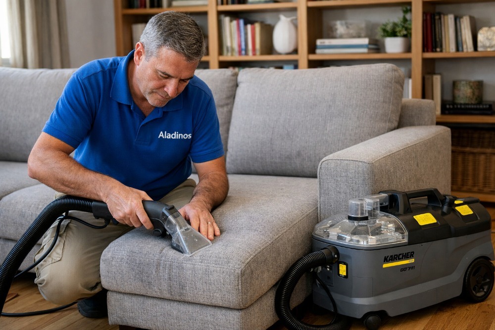 Especialistas Aladinos Limpieza Profesional de Tapicerías