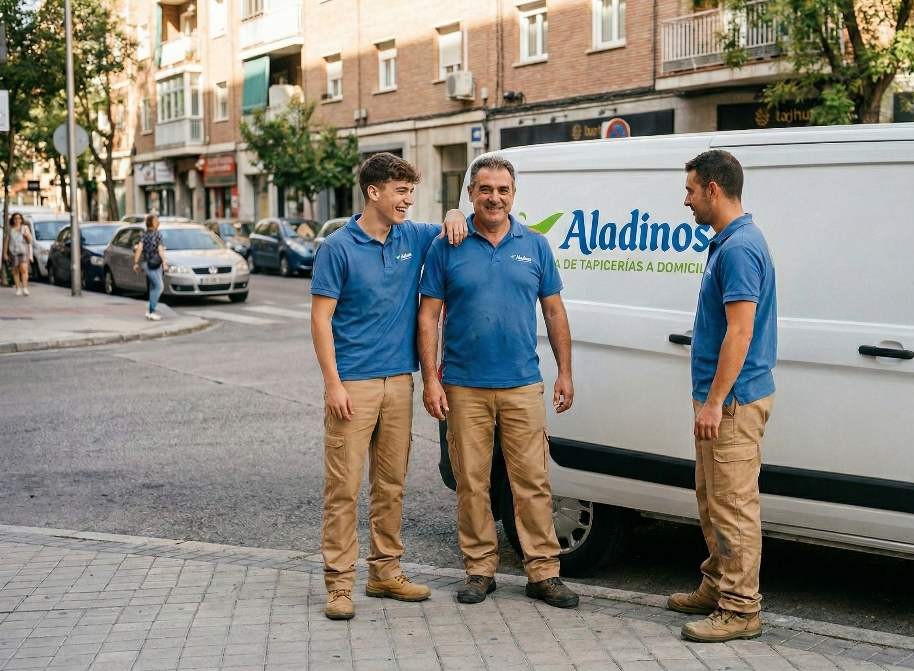 Equipo Aladinos Limpieza de Tapicerías